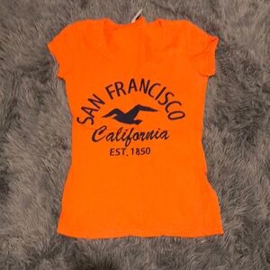 Orange San Francisco Graphic Tee